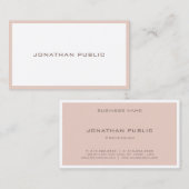 Kleurharmonie Moderne, elegante, stijlvolle vormge Visitekaartje (Voorkant / Achterkant)