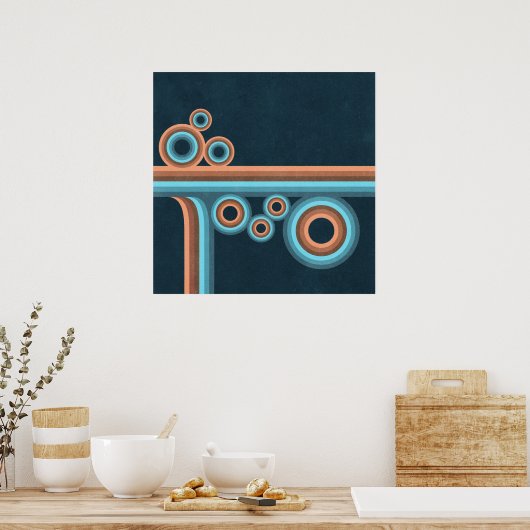 Kleurharmonie Poster (Keuken)