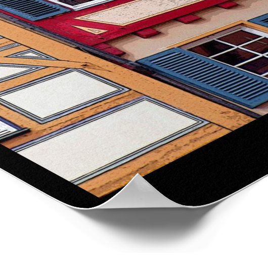 kleurhoek poster (Hoek)