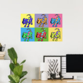 Kleurhonden Poster (Thuiskantoor)