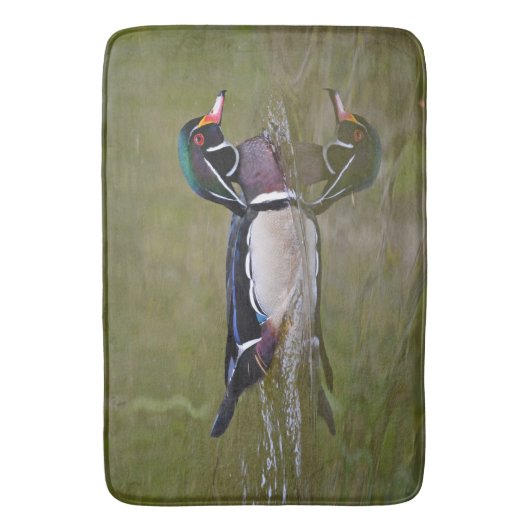 Kleurhouteend Badmat (Voorkant Verticaal)