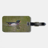 Kleurhouteend Bagagelabel (Achterkant horizontaal)