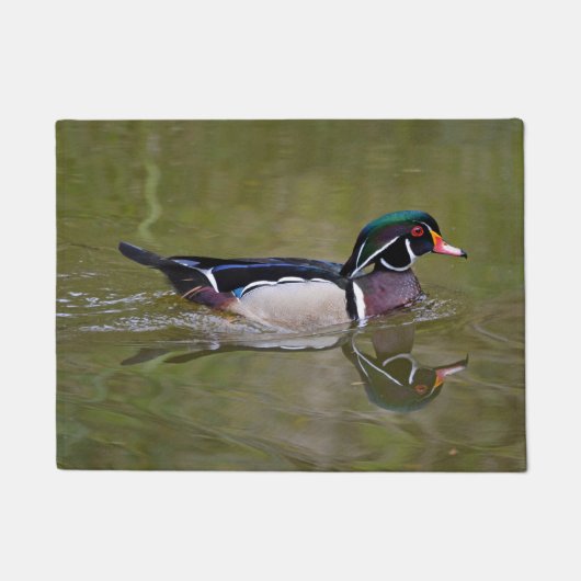 Kleurhouteend Deurmat (Voorkant)