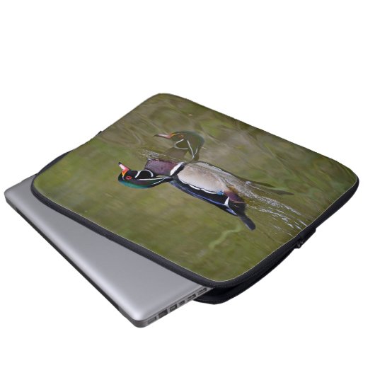 Kleurhouteend Laptop Sleeve (Voorkant onderkant)