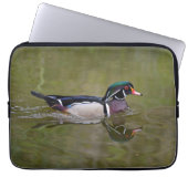 Kleurhouteend Laptop Sleeve (Voorkant)