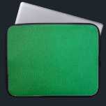Kleurhuid met groene huid textuur laptop sleeve<br><div class="desc">Kleurhuid met groene huid textuur</div>