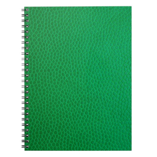 Kleurhuid met groene huid textuur notitieboek (Voorkant)