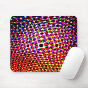 Kleurig 3D-effect Muismat