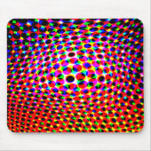 Kleurig 3D-effect Muismat (Voorkant)