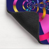 Kleurig abstract geometrisch patroon muismat (Hoek)