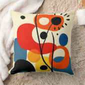 Kleurig abstract ontwerp kussen (Deken)