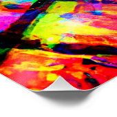 Kleurig abstract ontwerp perfect poster (Hoek)
