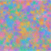 Kleurig abstract ontwerp sticker (Voorkant)