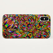 Kleurig abstract patroon Case-Mate iPhone case (Achterkant (horizontaal))