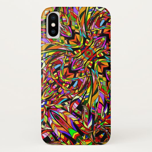 Kleurig abstract patroon Case-Mate iPhone case (Achterkant)