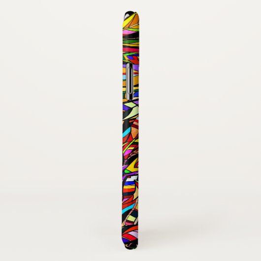 Kleurig abstract patroon Case-Mate iPhone case (Achterkant / rechts)