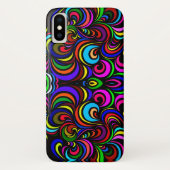 Kleurig abstract patroon Case-Mate iPhone case (Achterkant)