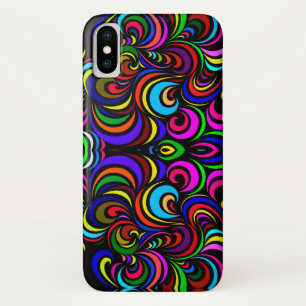Kleurig abstract patroon Case-Mate iPhone case