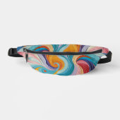 Kleurig abstract patroon heuptasje (Voorkant)