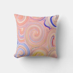 Kleurig abstract patroon kussen