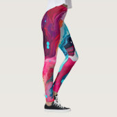 Kleurig abstract patroon leggings (Rechts)