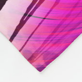 Kleurig abstract patroon met zebra textureabstra fleece deken (Hoek)