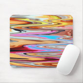 Kleurig abstract patroon muismat (Met muis)