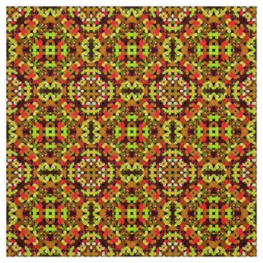 Kleurig abstract patroon stof (Swatch)