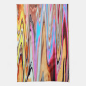 Kleurig abstract patroon theedoek (Verticaal)