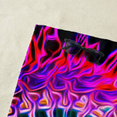 Kleurig Abstract Shell Design - Beach Towel Strandlaken (In situ)