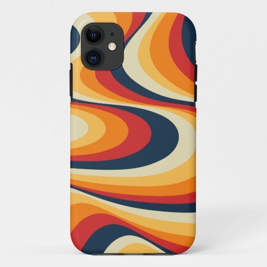 Kleurig abstract vormontwerp Case-Mate iPhone case (Achterkant)