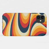 Kleurig abstract vormontwerp Case-Mate iPhone case (Achterkant (horizontaal))