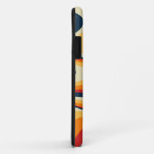 Kleurig abstract vormontwerp Case-Mate iPhone case (Achterkant/rechts)