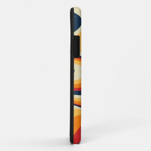 Kleurig abstract vormontwerp Case-Mate iPhone case (Achterkant/rechts)