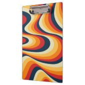 Kleurig abstract vormontwerp klembord (Links)