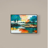 Kleurig Abstract vormontwerp Legpuzzel