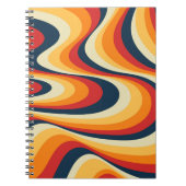 Kleurig abstract vormontwerp notitieboek (Voorkant)