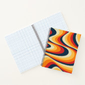 Kleurig abstract vormontwerp notitieboek (Binnen)