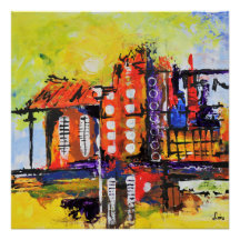 Kleurig Abstract vormontwerp