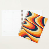Kleurig abstract vormontwerp planner (Display)