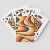 Kleurig abstract vormontwerp pokerkaarten (Achterkant)