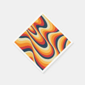 Kleurig abstract vormontwerp servet (Hoek)