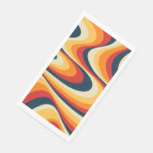 Kleurig abstract vormontwerp servet (Hoek)