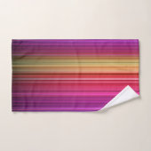 Kleurig Acrylvormig verticaal regenboogpatroon | Bad Handdoek (Handdoek)