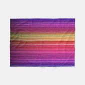 Kleurig Acrylvormig verticaal regenboogpatroon | Fleece Deken (Voorkant (Horizontaal))
