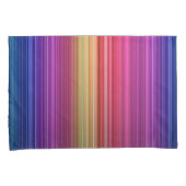 Kleurig Acrylvormig verticaal regenboogpatroon | Kussensloop (Voorkant-Rechts)