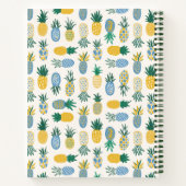 Kleurig anananas, aangepast recept Notitieboek (Achterkant)