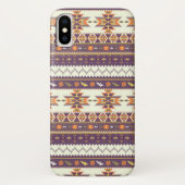 Kleurig aztec-patroon Case-Mate iPhone case (Achterkant)