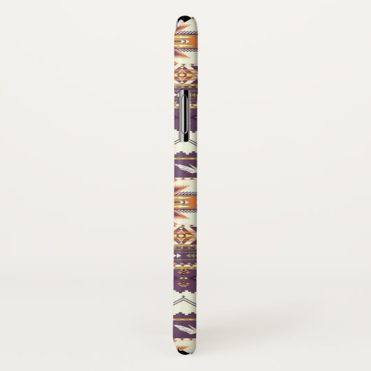 Kleurig aztec-patroon Case-Mate iPhone case (Achterkant / rechts)