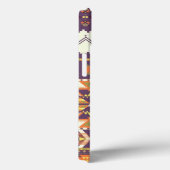 Kleurig aztec-patroon Case-Mate iPhone case (Achterkant / Rechts)